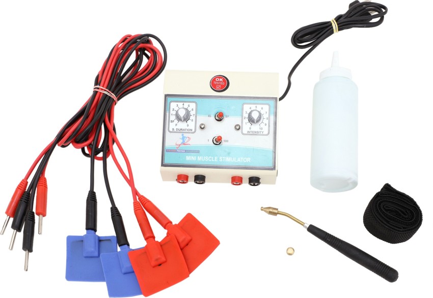 Mini Muscle stimulation machine uses physiotherapy, How to use M.S muscle  Stimulator at home 