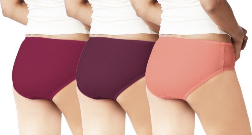 Buy ALBA Queen - 100% Cotton - Multicolor Panties for Women(85 cm