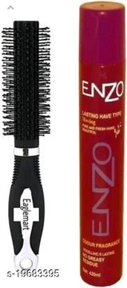 JAF COMBO OF ENZO HAIR SPRAY WITH ROLER HAIR COMB (PACK OF 2) Price in India - Buy JAF COMBO OF ENZO HAIR SPRAY WITH ROLER HAIR COMB (PACK OF 2) online JAF COMBO OF ENZO HAIR SPRAY WITH ROLER HAIR COMB (PACK OF 2) Price in India - Buy JAF COMBO OF ENZO HAIR SPRAY WITH ROLER HAIR COMB (PACK OF 2) online