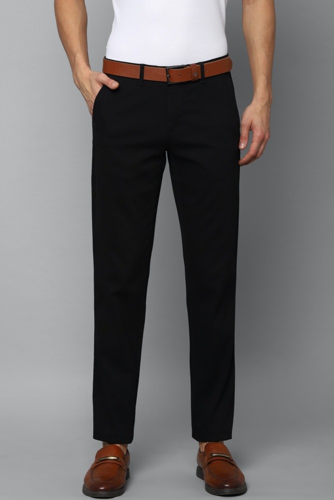 Buy Louis Philippe Black Trousers Online  803895  Louis Philippe