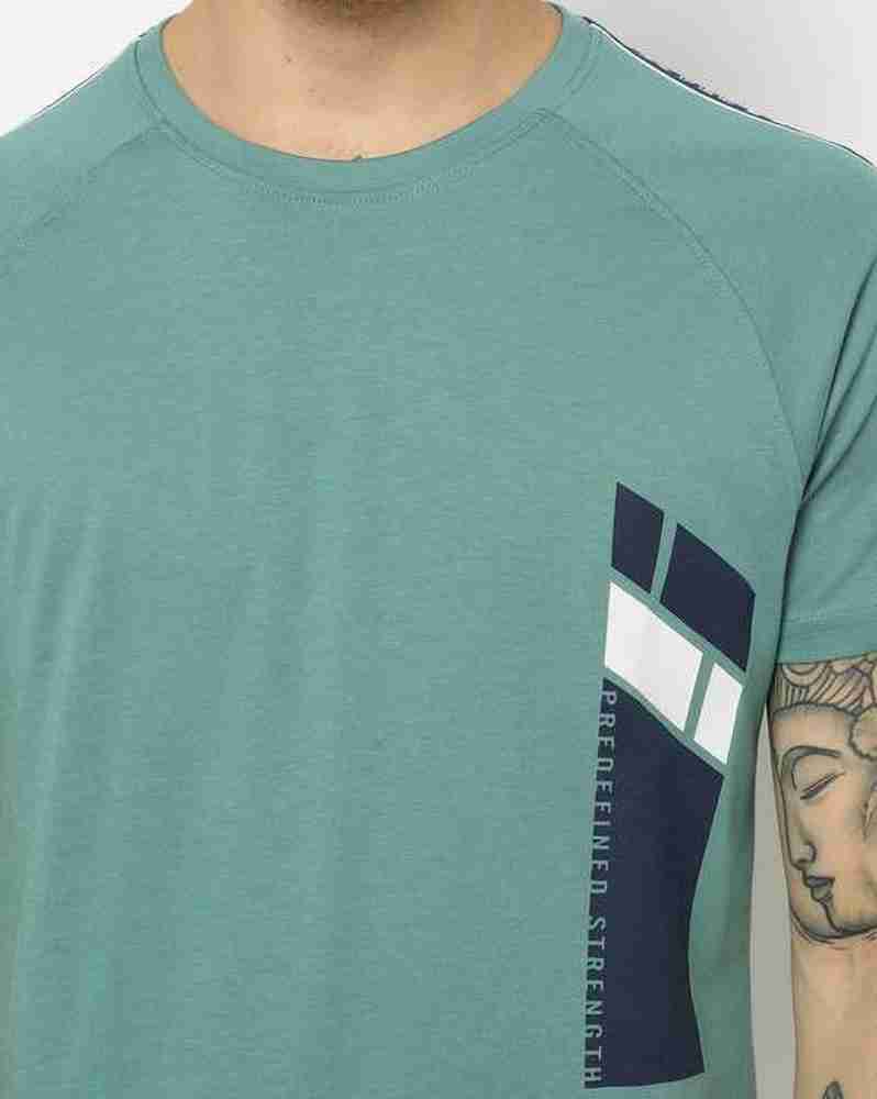 Buy Turquoise Blue Tshirts for Men by DNMX Online