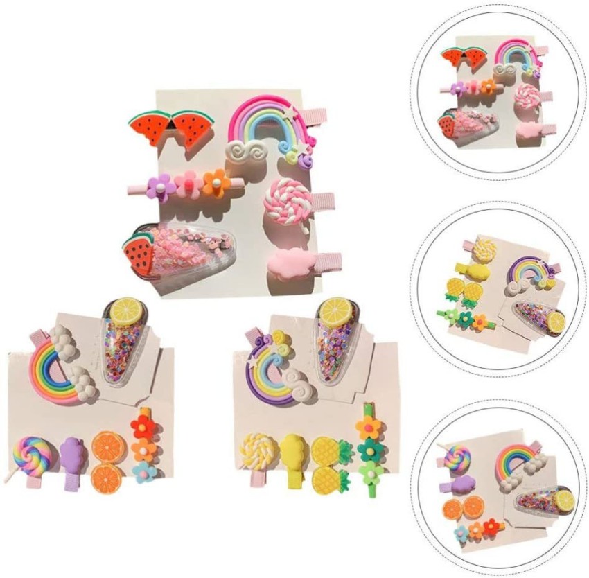 maycreate Pins Colorful Rainbow Kawaii Hair Accessories for Baby Girls Tic  Tac Clip Price in India  Buy maycreate Pins Colorful Rainbow Kawaii Hair  Accessories for Baby Girls Tic Tac Clip online