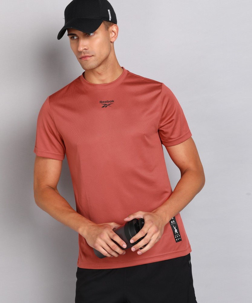 Reebok Men's Top - Red - M