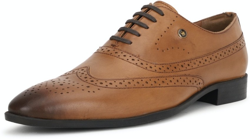 LOUIS PHILIPPE Lace Up Shoes For Men - Buy Tan Color LOUIS PHILIPPE Lace Up  Shoes For Men Online at Best Price - Shop Online for Footwears in India