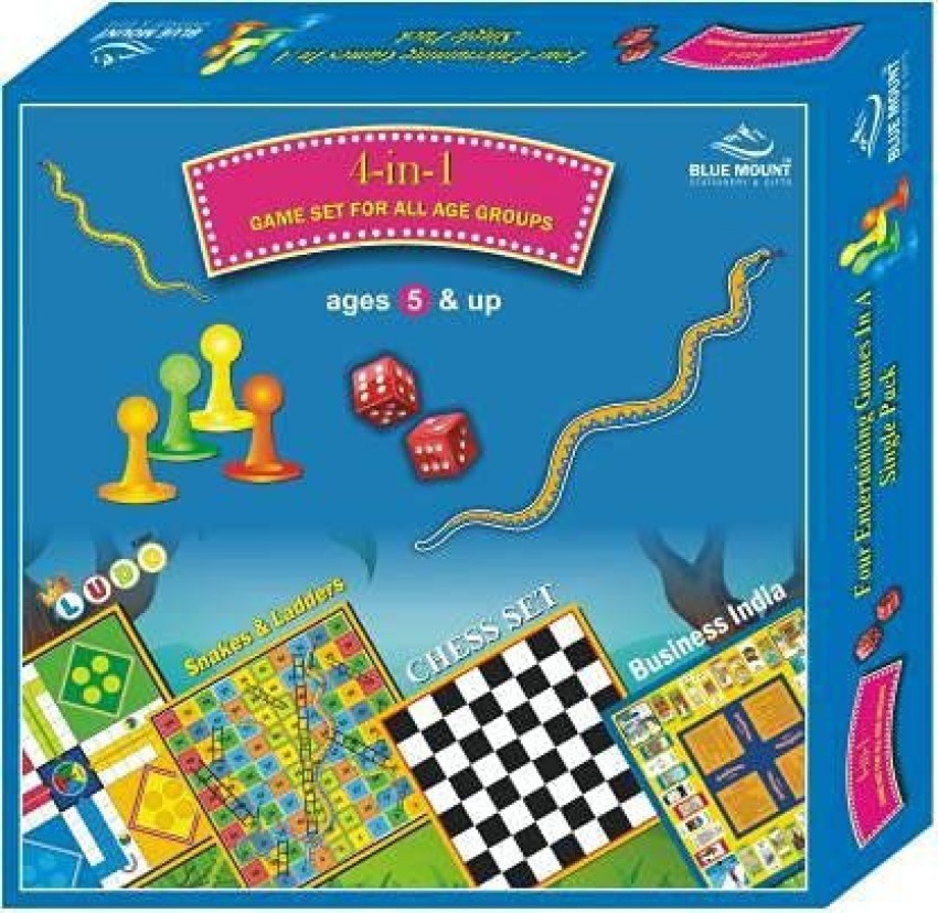 Ludo 3 in1 Board Game - Best Board Game for all Age Group