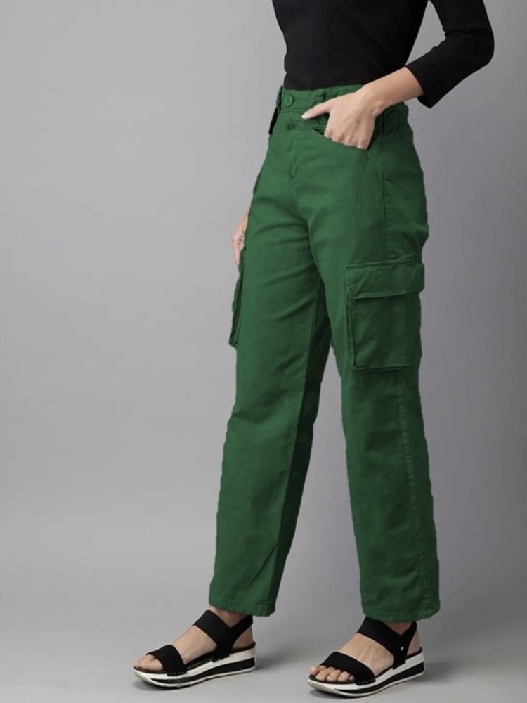 Buy Straight Fit Active Cargo Pants in Pink with Pockets Online India Best  Prices COD  Clovia  AB0094P14