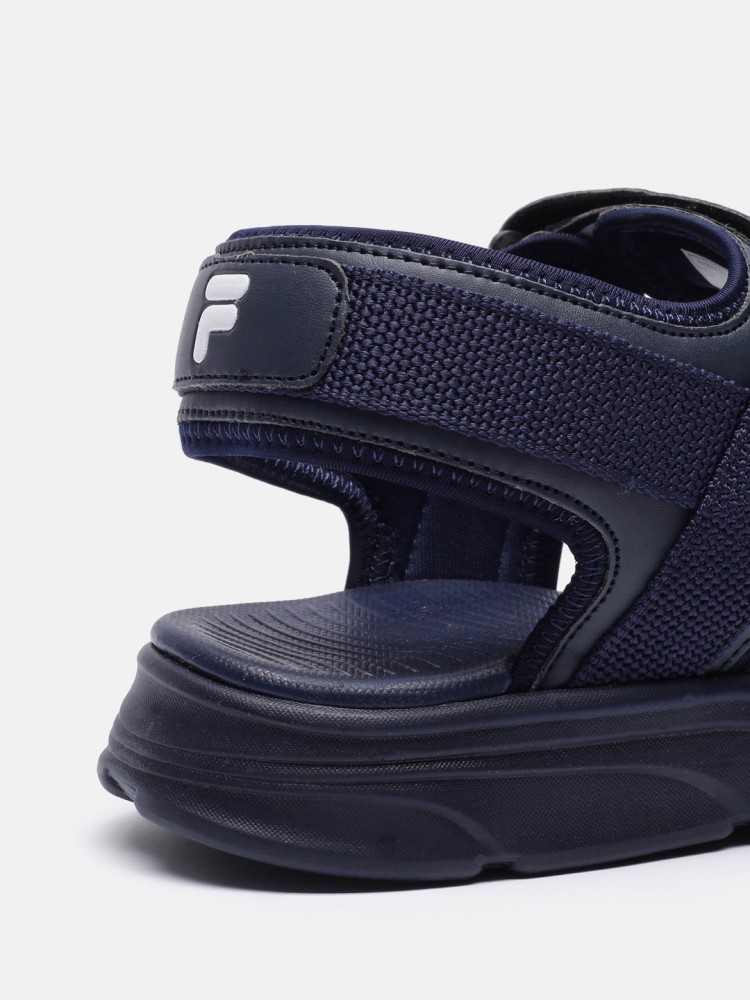 Fila sandals hot sale blue