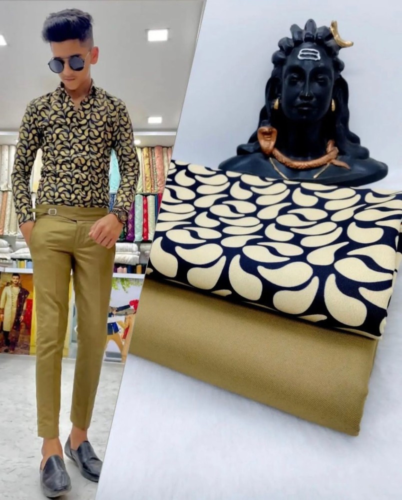 Buy Siyarams Royal Blue Broad Check Polyester Viscose Trouser Fabric online   Looksgudin