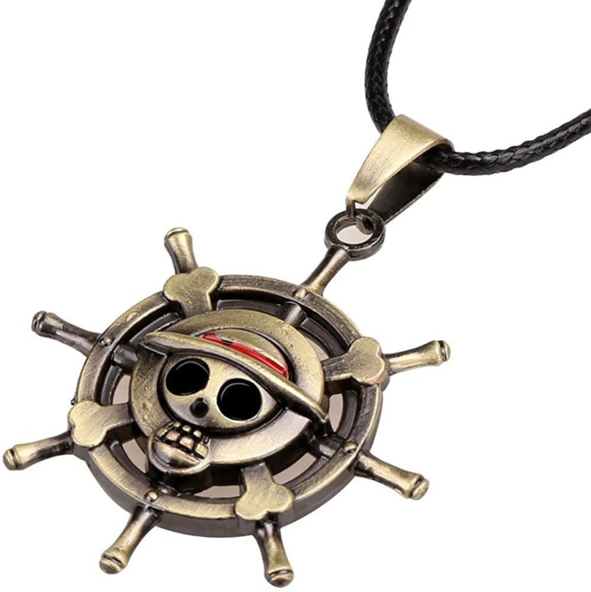 Buy YiYuYiHua One Piece Luffy Skeleton Pendant necklace Cap anime necklace  Attack on Titan Necklace Eren Key Vintage Retro Anime Jewelry for Men Women  Cosplay Online at desertcartINDIA
