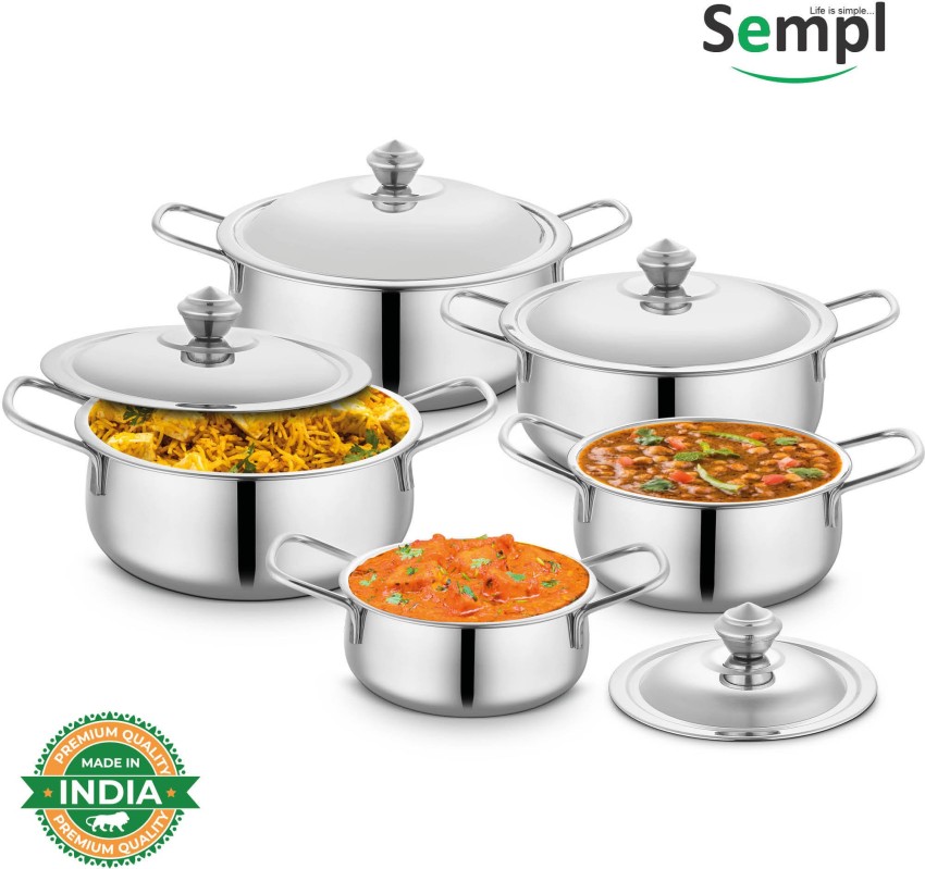 https://rukminim1.flixcart.com/image/850/1000/l33cia80/cookware-set/i/d/5/5-sp-700030-5pc-handi-ss-sempl-original-imageadz5csjkh3z.jpeg?q=90