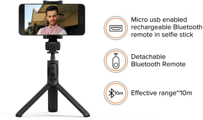 mi selfie stick tripod flipkart