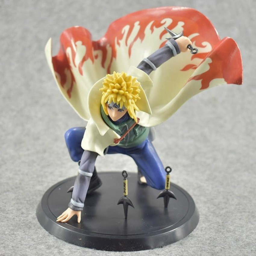 Anime Naruto Yondaime Hokage Namikaze Minato Action figure PVC