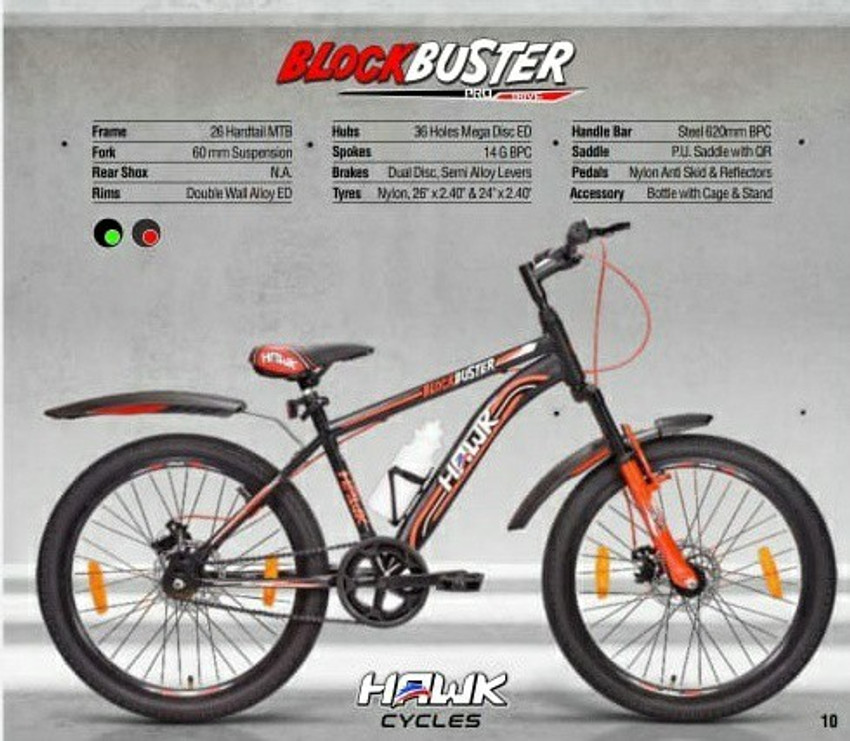 price of hero hawk cycle