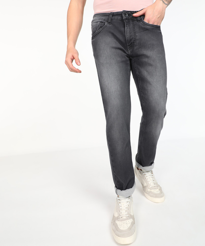 FLYING MACHINE Tapered Fit Men Blue 