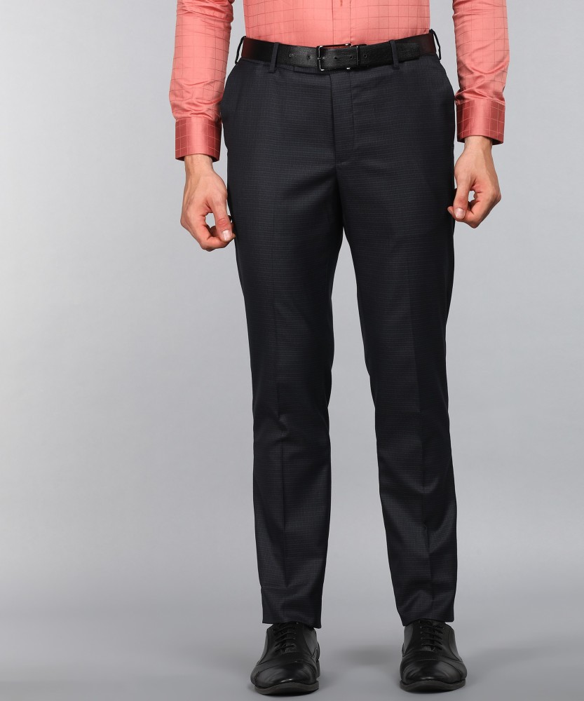 Buy Beige Tapered Fit Autoflex Formal Trousers online  Looksgudin