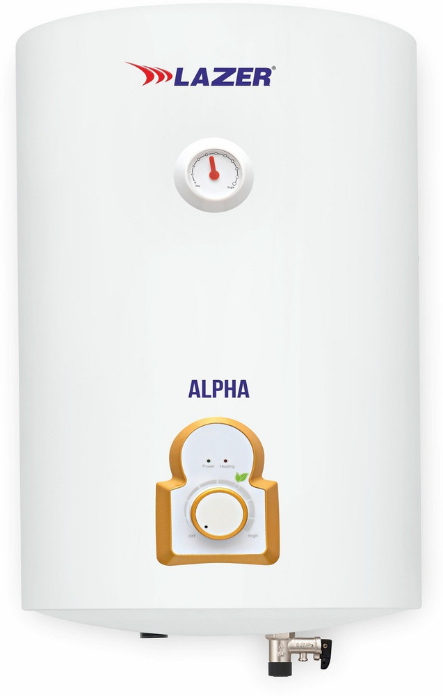 Lazer 15 L Storage Water Geyser (ALPHA Vertical Glassline 5 Star, White)  Price in India - Buy Lazer 15 L Storage Water Geyser (ALPHA Vertical  Glassline 5 Star, White) online at Flipkart.com