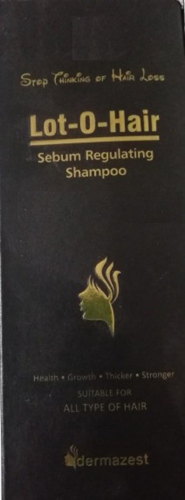 Glenston Lot-o-hair sebum regulating shampoo (pack of 1*240ml) Price in  India - Buy Glenston Lot-o-hair sebum regulating shampoo (pack of 1*240ml)  online at 