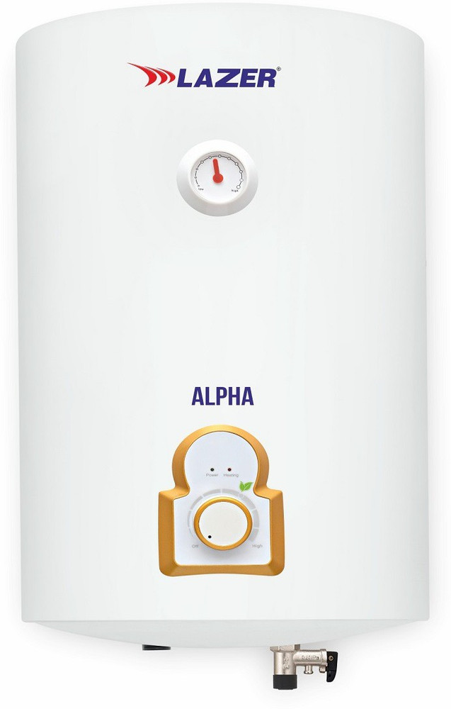Lazer 50 L Storage Water Geyser (ALPHA Vertical Glassline 5 Star, White)  Price in India - Buy Lazer 50 L Storage Water Geyser (ALPHA Vertical  Glassline 5 Star, White) online at Flipkart.com
