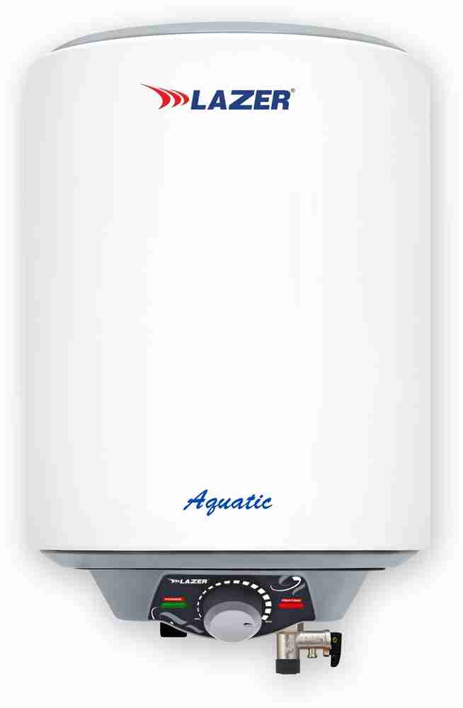 Lazer 10 L Storage Water Geyser (AQUATIC Vertical Glassline 5 Star, White)  Price in India - Buy Lazer 10 L Storage Water Geyser (AQUATIC Vertical  Glassline 5 Star, White) online at Flipkart.com