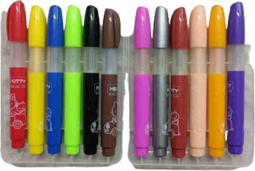 DOMS Aqua (12,24) Colour Sketch Pens – TheKalamStore