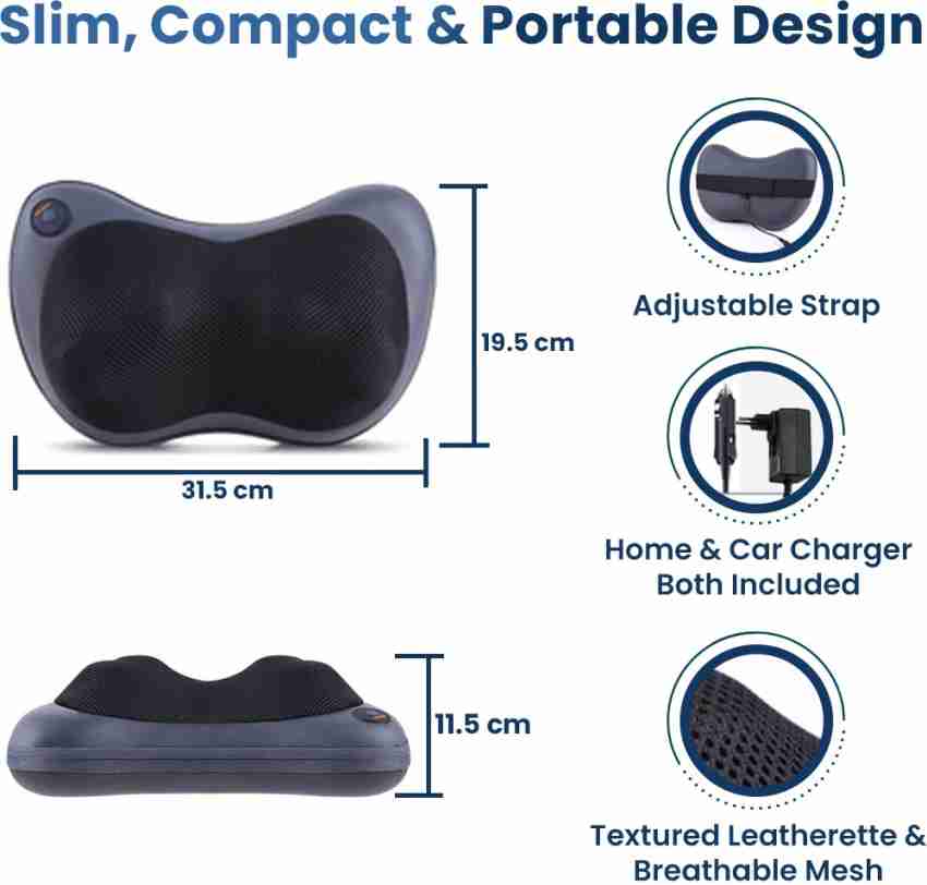  MoCuishle Back Massager with Heat, Shiatsu Back and Neck  Massager, Electric Shoulder Massager, Kneading Massager Back, Relax Back  Pain, Neck Pain, Massage Pillow for Back, Neck, Leg : Health & Household