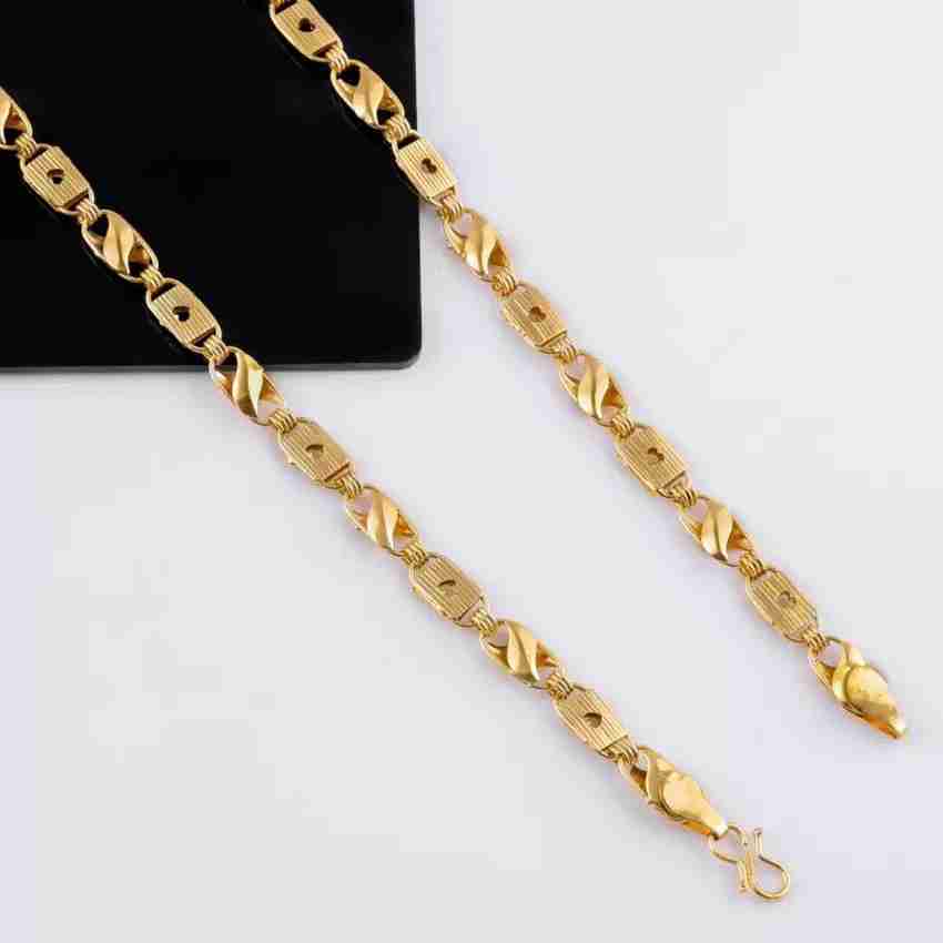 LABHUBAMON New style new year 2022 gold chain for man and boy Gold