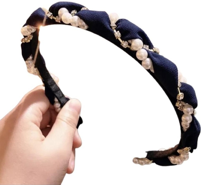 OOMPH Hair Bands  Buy OOMPH White and Black Bts Army Satin Silk Knotted Fashion  Hair Band Head Band Online  Nykaa Fashion