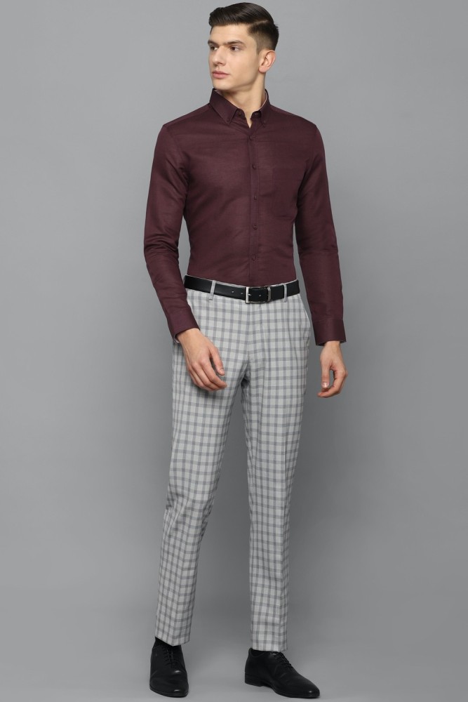 What shade of grey pants go with a maroon shirt? - Quora