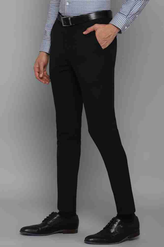 High Quality Louis Philippe Plated Cotton Trousers👖