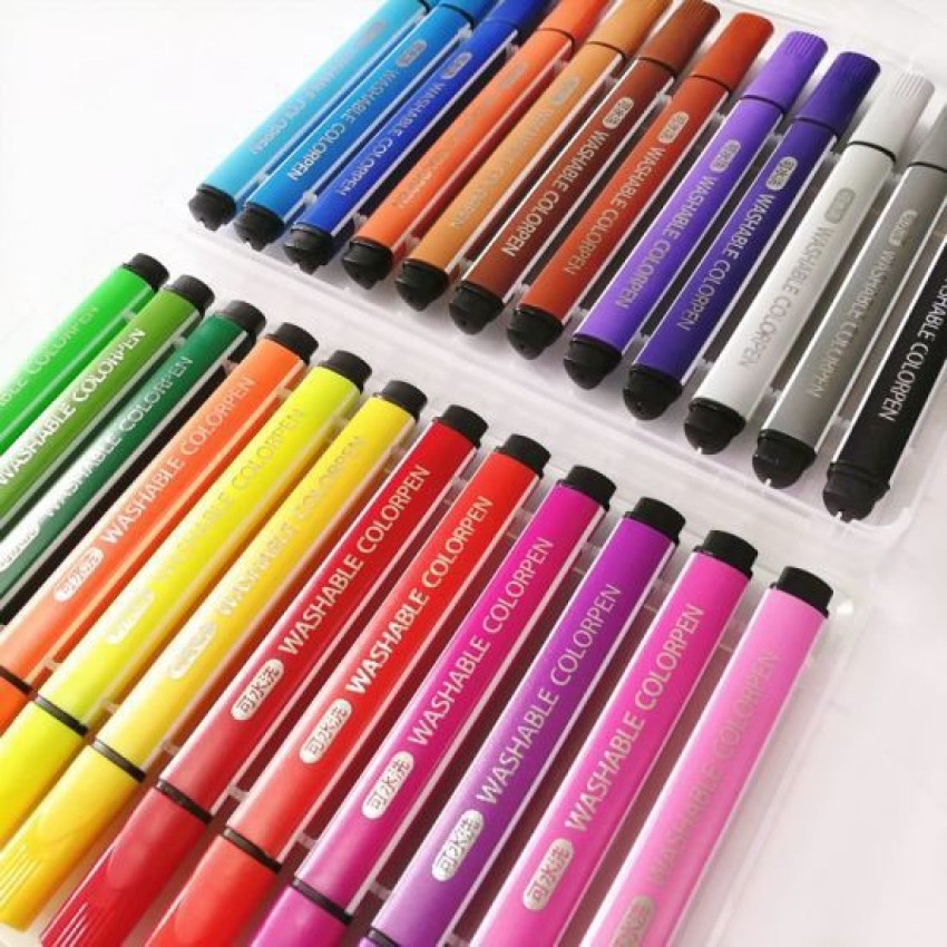Multicolor Plastic Faber Castell Sketch Pen, For Outline Finishing,  Packaging Type: Box