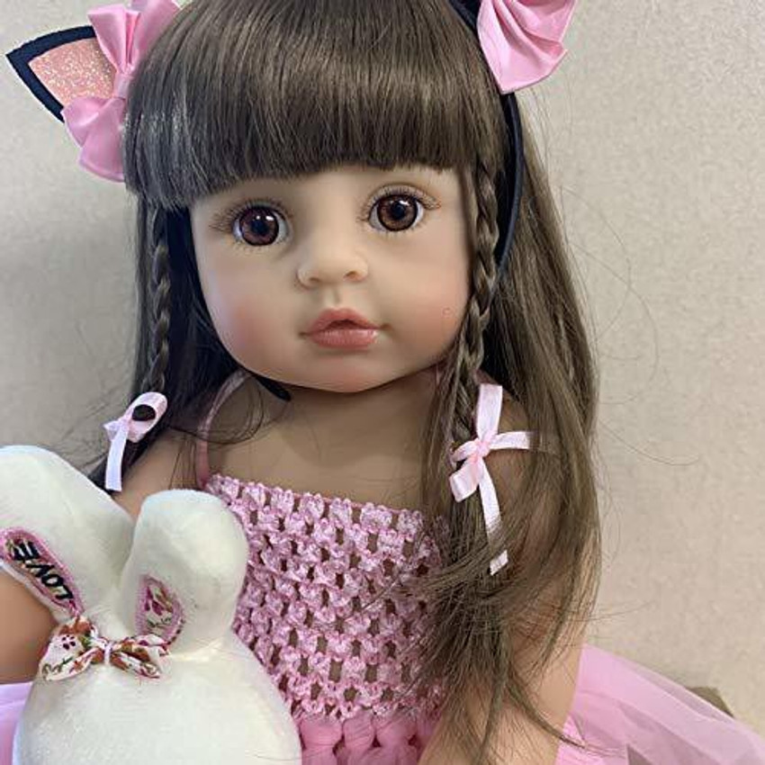 59%OFF!】 Npkdoll Reborn Baby Doll Soft Silicone 22inch 55cm Magnetic Mouth  Lovely Lifelike Cute Boy Girl Toy