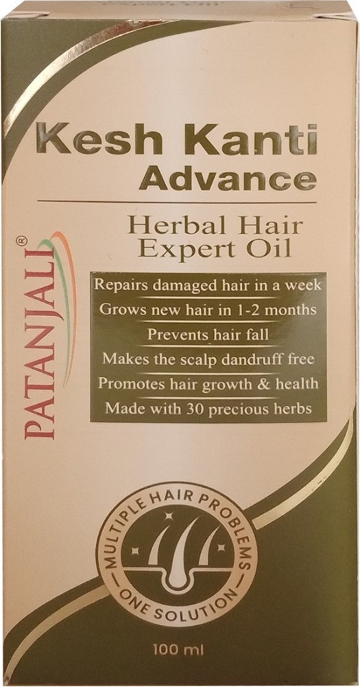 100 kesh kanti advance herbal hair expert oil 100ml patanjali original imagejejqnhnmnrn