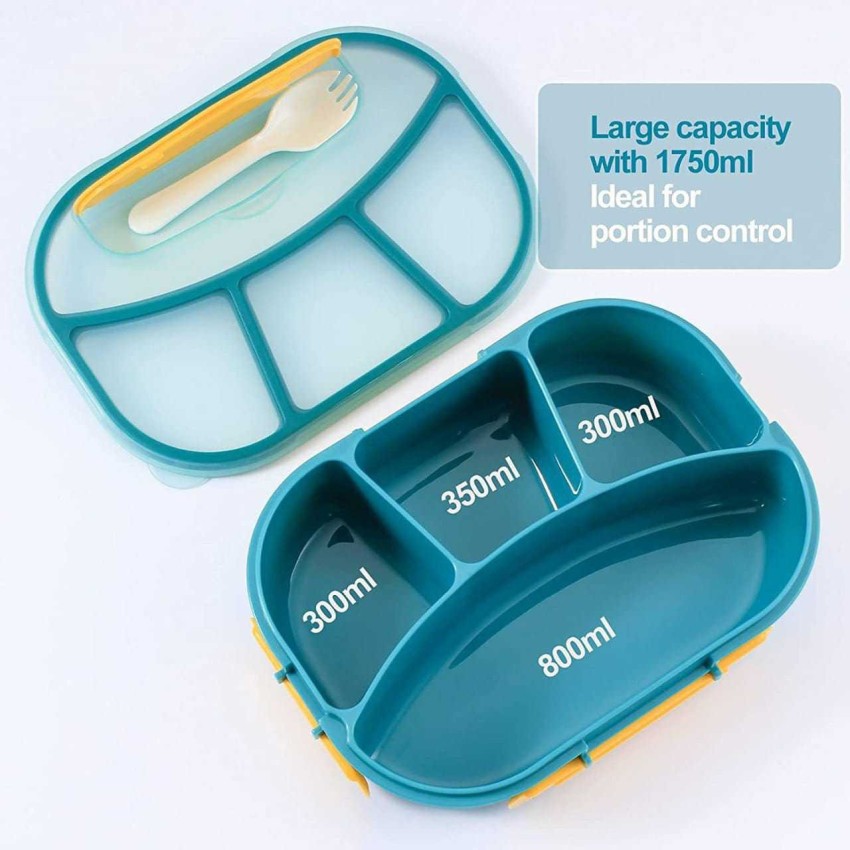 Akvanar Plastic Lunch Box Tiffin Box School