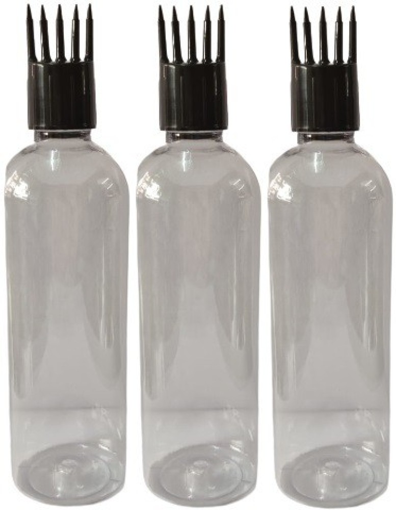 Hair Color Applicator Bottle 3pcs Prevent Leakage Shampoo Applicator   BABACLICK
