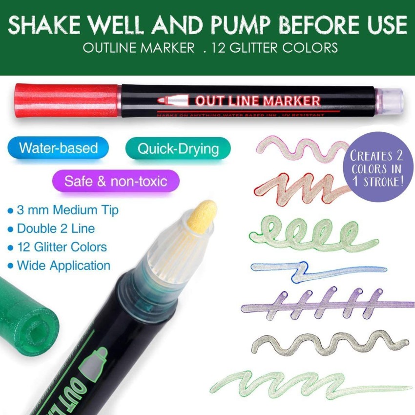 https://rukminim1.flixcart.com/image/850/1000/l3g7gy80/marker-highlighter/6/2/a/high-quality-12-colors-glitter-metallic-outline-markers-pens-set-original-imagekmt2gtgxmep.jpeg?q=90
