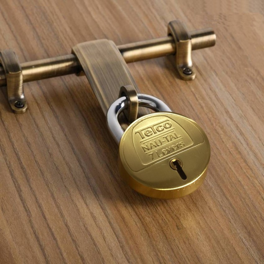 nawani Door Pad Lock Heavy Ultra Key 50 mm, Size 7/5 cm Lock - Buy