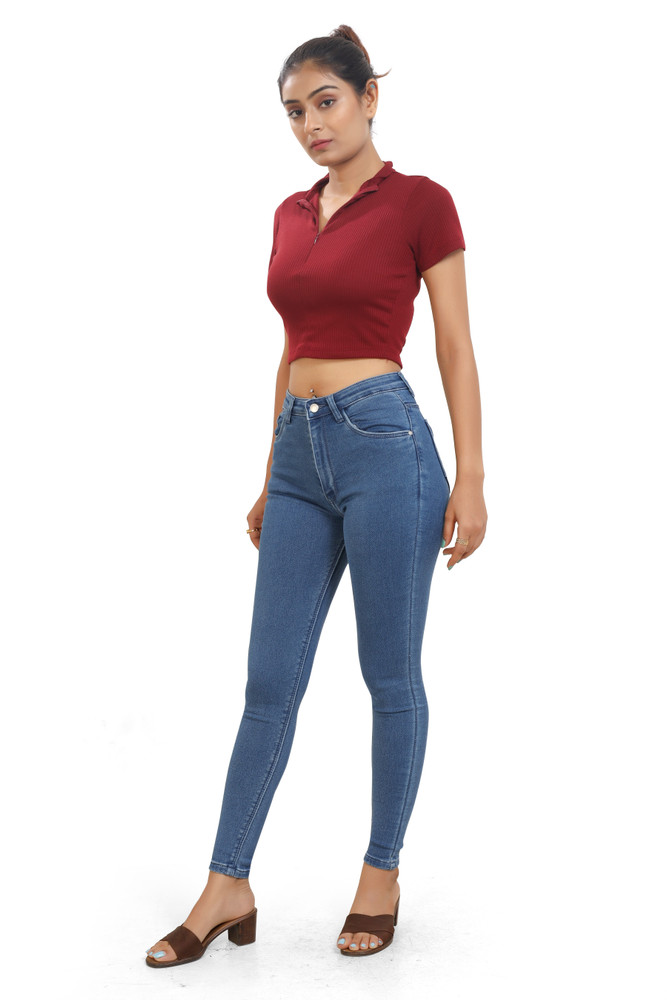 Buy steve pedro Skinny Women Light Blue 