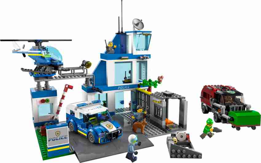 LEGO City Police Brick Box 60270 Action Cop Building Toy for Kids (301  Pieces) 
