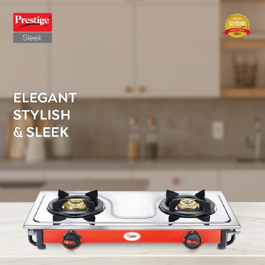 prestige sleek gas stove 3 burner