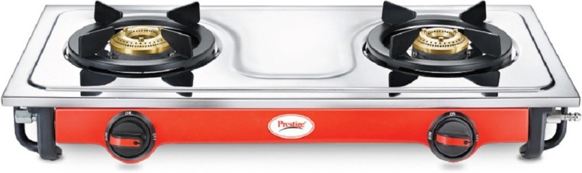 prestige gas stove 2 burner flipkart