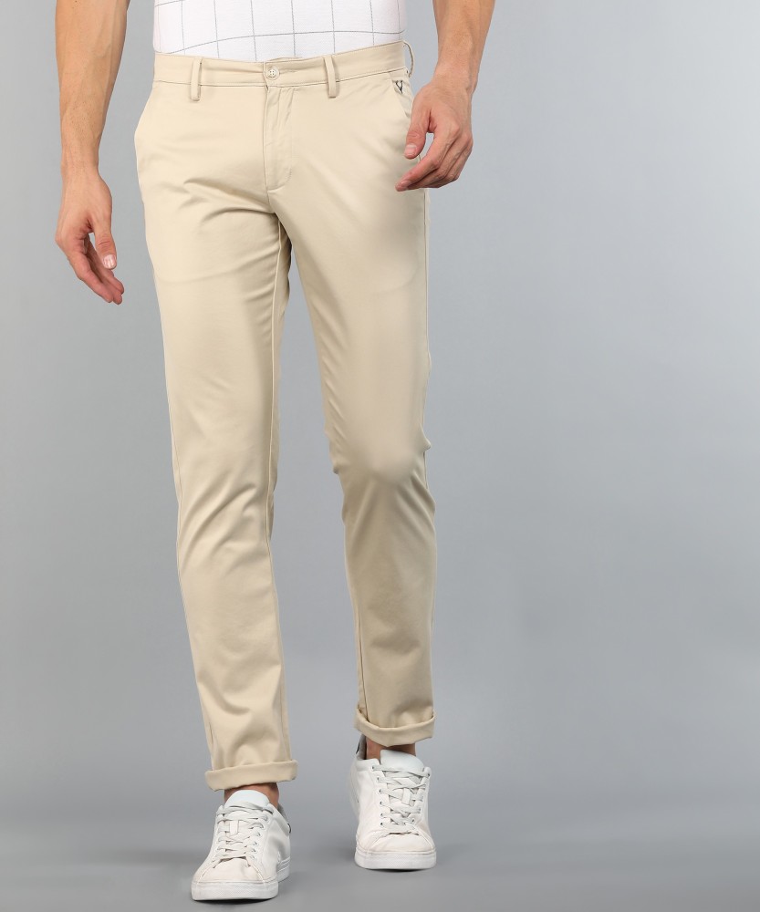Allen Solly Slim Fit Men Beige Trousers  Buy Allen Solly Slim Fit Men  Beige Trousers Online at Best Prices in India  Flipkartcom