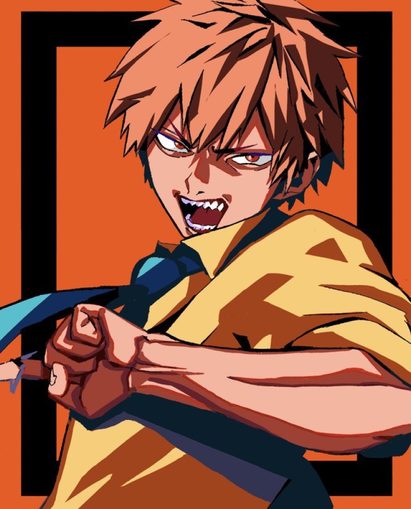 Denji Chainsaw Man Anime Series Hd Matte Finish Poster Paper Print -  Animation & Cartoons posters in India - Buy art, film, design, movie,  music, nature and educational paintings/wallpapers at