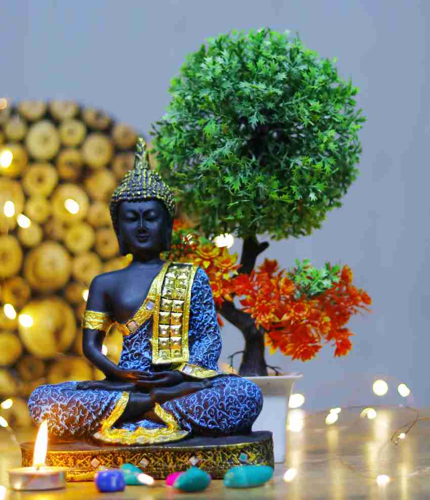 Flipkart Perfect Homes Beautiful Lord Gautam Buddha With Bonsai ...