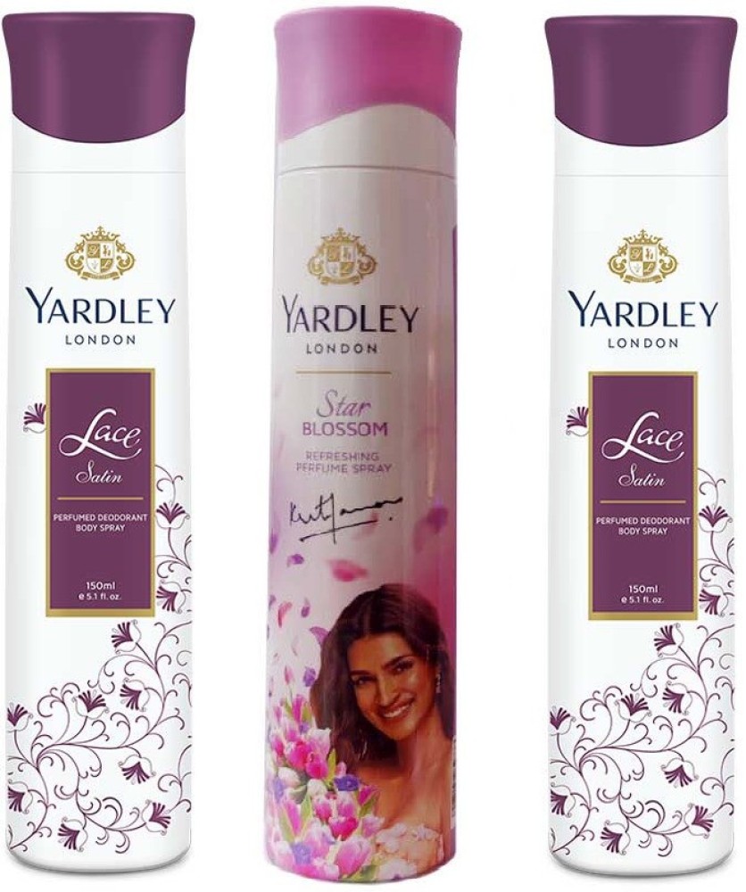 Yardley lace best sale body spray