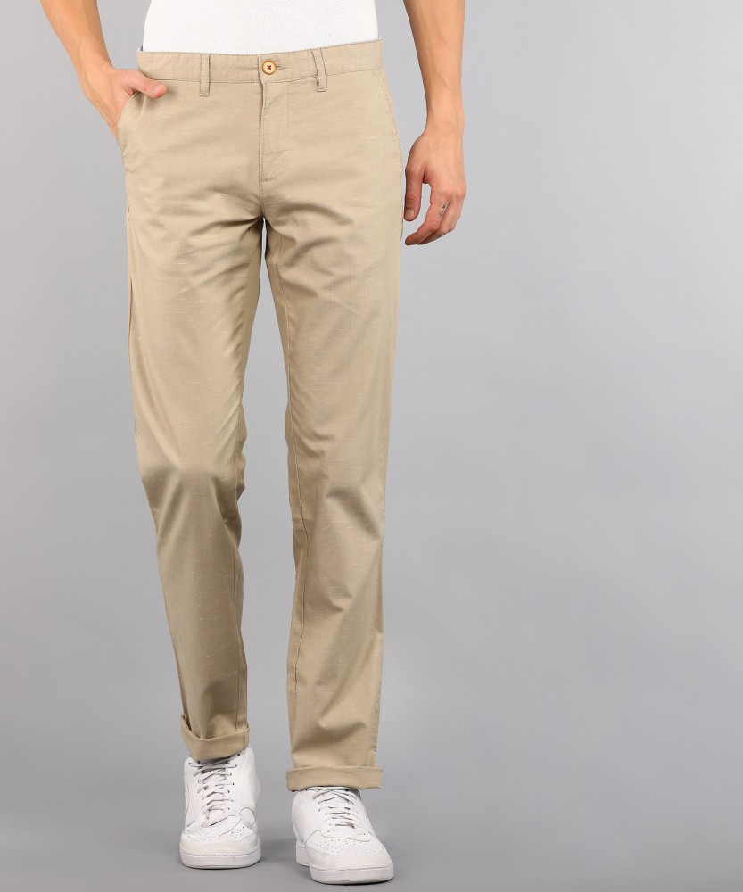 Buy Louis Philippe Athwork Low Rise Trousers Online In India