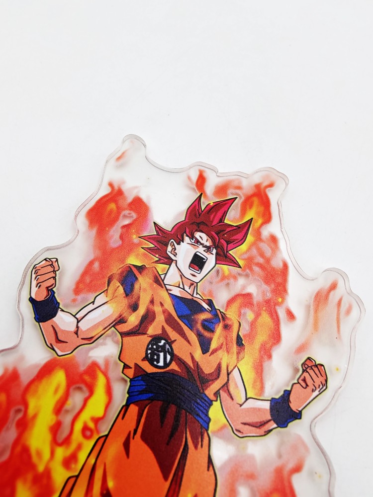 Fanbois Collectors Goku Super Saiyan Blue Kaioken Acrylic Standee