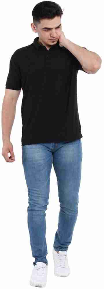 Solid Men Multicolor T-Shirt Price in India - Buy Solid Men Multicolor  T-Shirt online at 