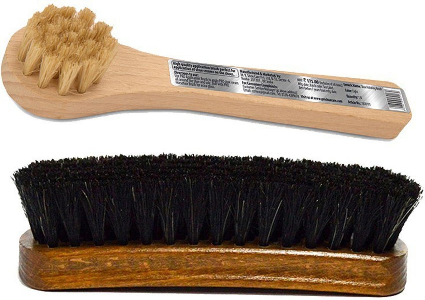 GreenZ Natural Horse Hair Leather Cleaning Brush  Car leather Brushes