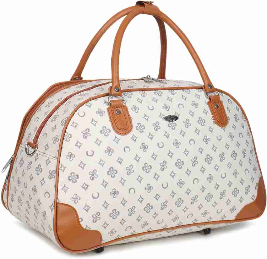 Louis Vuitton White Duffle Bag