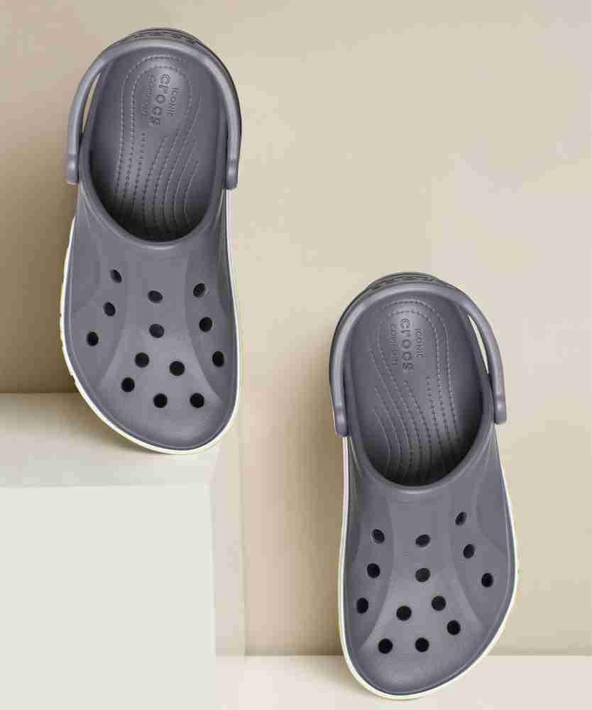 Grey colour crocs online
